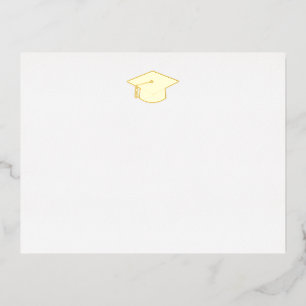 Postale D'invitation À Feuilles D'aluminium Carte de félicitations avec enveloppe en feuille d
