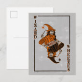 Postale Dos de carte des Weasley (Devant / Derrière)