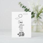 Postale Dr. Ida Rolf - Entrer Faites-le faire Sortir Carte (Debout devant)