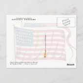 Postale Drapeaux des pays - Carte Vintage (Dos)