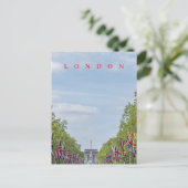 Postale Drapeaux Union Jack de Londres sur la carte postal (Debout devant)