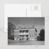 Postale Drayton Hall Plantation, Charleston SC Carte posta (Devant / Derrière)