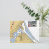 Postale Duluth, MN Carte portuaire Signal Drapeaux navire (Debout devant)