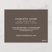 Postale Elégante publicité commerciale Damask carte postal (Dos)