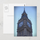 Postale Elizabeth Tower - Big Ben - Londres - Carte postal (Devant / Derrière)