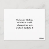 Postale Enfants Avocado Valentine's Day Taille de carte po (Dos)