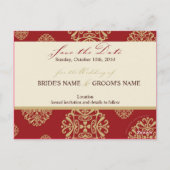 Postale ENREGISTRER LA CARTE DATE :: charm 9 (Dos)