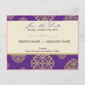 Postale ENREGISTRER LA CARTE DATE :: charme 10 (Dos)