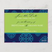 Postale ENREGISTRER LA CARTE DATE :: charme 2 (Dos)