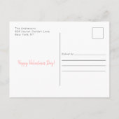 Postale Envoyer l'amour Valentine's Day Photo Carte postal (Dos)