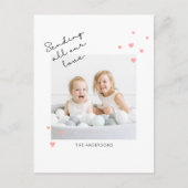 Postale Envoyer l'amour Valentine's Day Photo Carte postal (Devant)