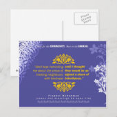 Postale Faire le bien aux voisins Carte (Devant / Derrière)