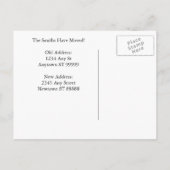 Postale Faire-part Big Yard - Carte de changement d'adresse (Dos)