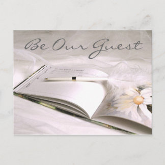 Postale Faire-part Carte de livre d'or Enregistrez la date (2), Soyez