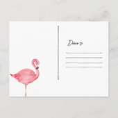 Postale Faire-part Carte de notification de déménagement | Remorque a (Dos)