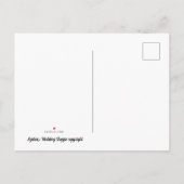 Postale Faire-part Carte de sauvegarde de date (Dos)