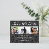 Postale Faire-part Carte de sauvegarde de date (Debout devant)