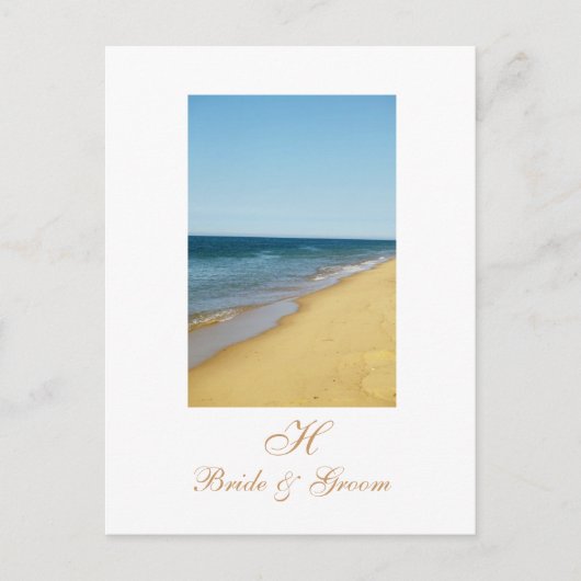 Postale Faire-part Carte de sauvegarde de date de destination (Devant)