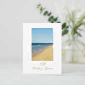 Postale Faire-part Carte de sauvegarde de date de destination (Debout devant)