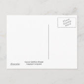 Postale Faire-part Carte de sauvegarde de date de l'orchidée sauvage (Dos)