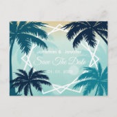 Postale Faire-part Carte de sauvegarde de date de mariage (Devant)