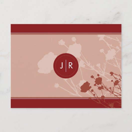 Postale Faire-part CARTE DE SAUVEGARDE DE DATE :: Michelle W. (Devant)