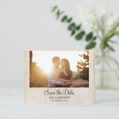 Postale Faire-part Carte de sauvegarde de la date (Debout devant)