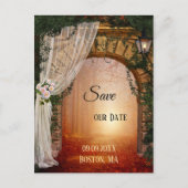 Postale Faire-part Carte de sauvegarde de la forêt enchantée (Devant)