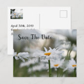 Postale Faire-part Carte de vœux d'anniversaire 'Save The Date' (Devant / Derrière)