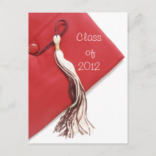 Postale Faire-part Carte de vœux de remise des diplômes de la promoti