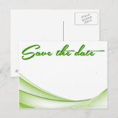 Postale Faire-part Carte d'invitation Save The Date (Devant / Derrière)