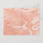 Postale Faire-part Carte FlAccommodation moderne Gold Frame Ivory Gre (Dos)