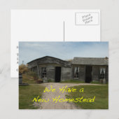 Postale Faire-part Changement de carte d'adresse : Nouvelle maison (Devant / Derrière)