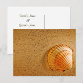 Postale Faire-part Designer Enregistrer La Carte Dates (Devant / Derrière)