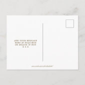 Postale Faire-part économies de mariage de plage de boho la carte (Dos)