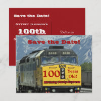 Enregistrer la date 100e Anniversaire Carte postal