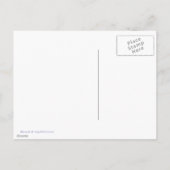 Postale Faire-part Enregistrer la date Patriotic Flag Fireworks Carte (Dos)