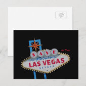 Postale Faire-part ENREGISTRER la date pour Fabulous Las Vegas carte  (Devant / Derrière)