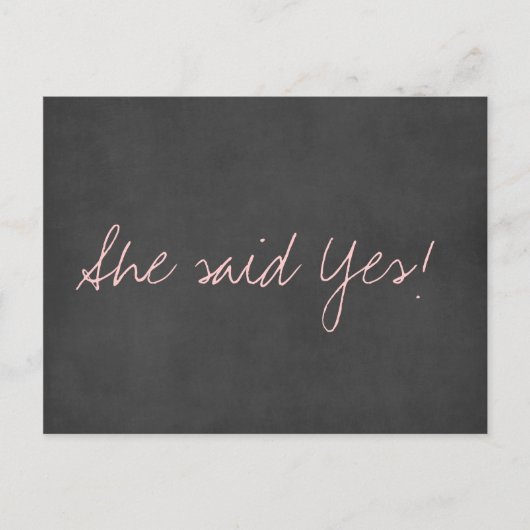 Postale Faire-part Jolie carte de mariage "Save the Date" (Devant)