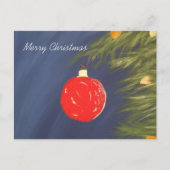 Postale Faire-part Joyeuse carte de Noël (Devant)