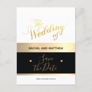 Postale Faire-part le mariage de / carte de save-the-date