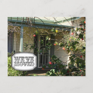 Postale Faire-part Nouvelle adresse Moving House Home Photo Carte pos