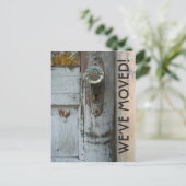 Postale Faire-part Nouvelle adresse "Nous avons déménagé" Carte posta (Debout devant)