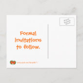 Postale Faire-part Pumpkins Halloween Enregistrer la date carte posta (Dos)