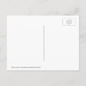 Postale Faire-part Réunion de famille ou carte de rose de crème pour  (Dos)