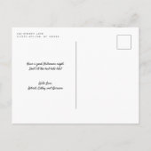 Postale Faire-part Spider Web Happy Halloween Carte photo (Dos)