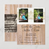 Postale Faire-part Valider la sauvegarde de la carte (Devant / Derrière)