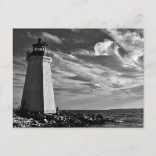 Postale Fayerweather Lighthouse - Bridgeport, carte postal