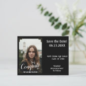 Postale Félicitation Graduation Party Enregistrer la carte (Debout devant)