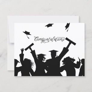 Postale Félicitations Carte de Félicitations pour un Diplô